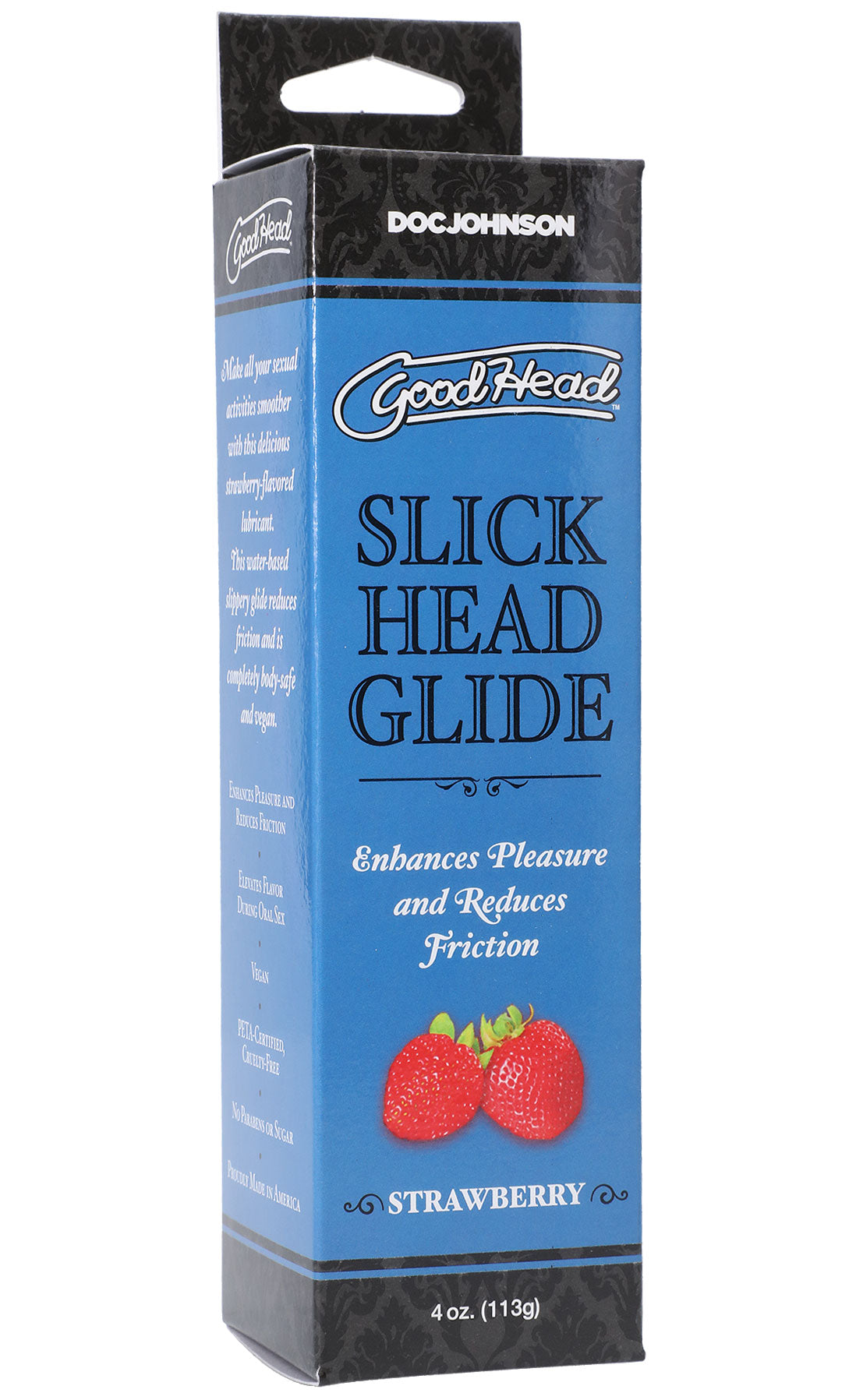 Goodhead - Slick Head Glide - Strawberry - 4 Oz. – Not Very Vanilla