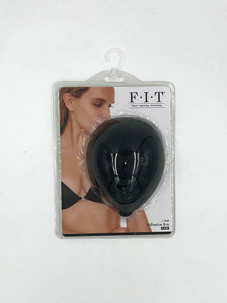 Cloth Adhesive Bra - Cup B - Black