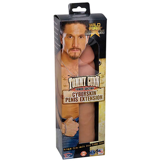 Wildfire Celebrity Series - Tommy Gunn Power Suction Cyberskin Penis Extension