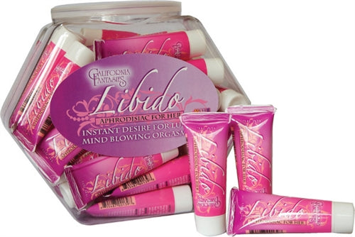 Libido Aphrodisiac for Her 36 Piece Fishbowl 0.5 Oz. Tubes