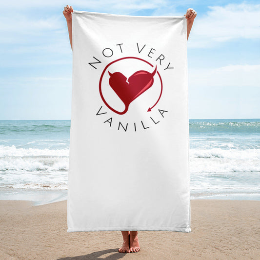 Devilish Heart Beach Towel