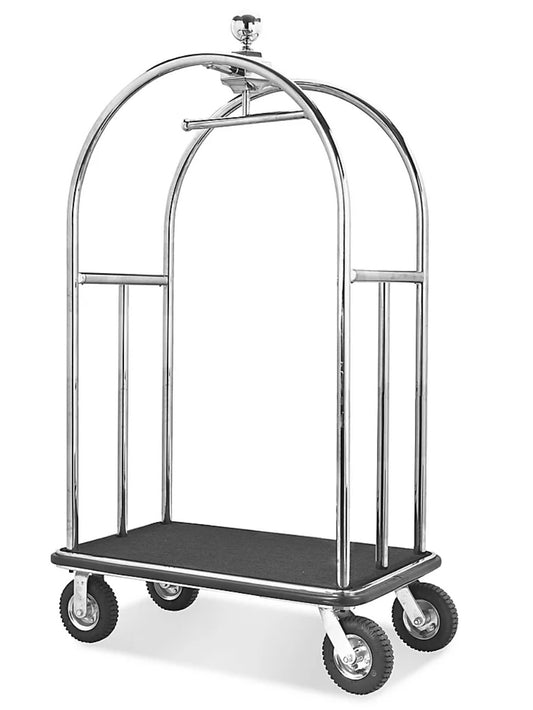 Luggage cart BDSM hack for when you are traveling - Not Very Vanilla