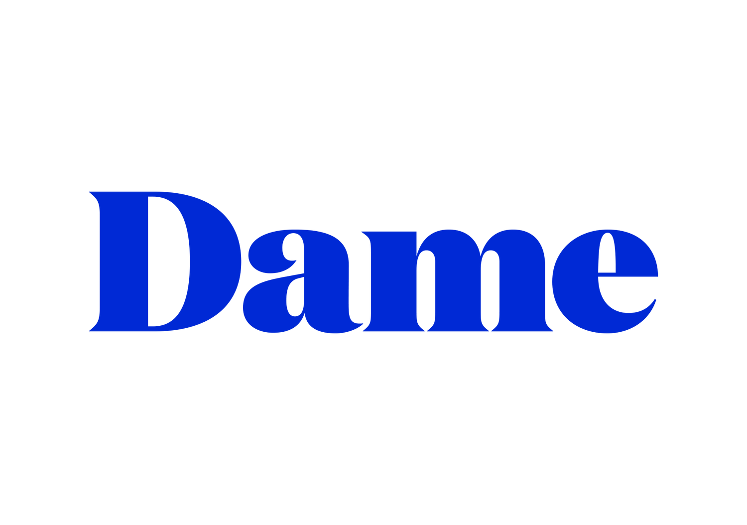 Dame Products - Not Very Vanilla