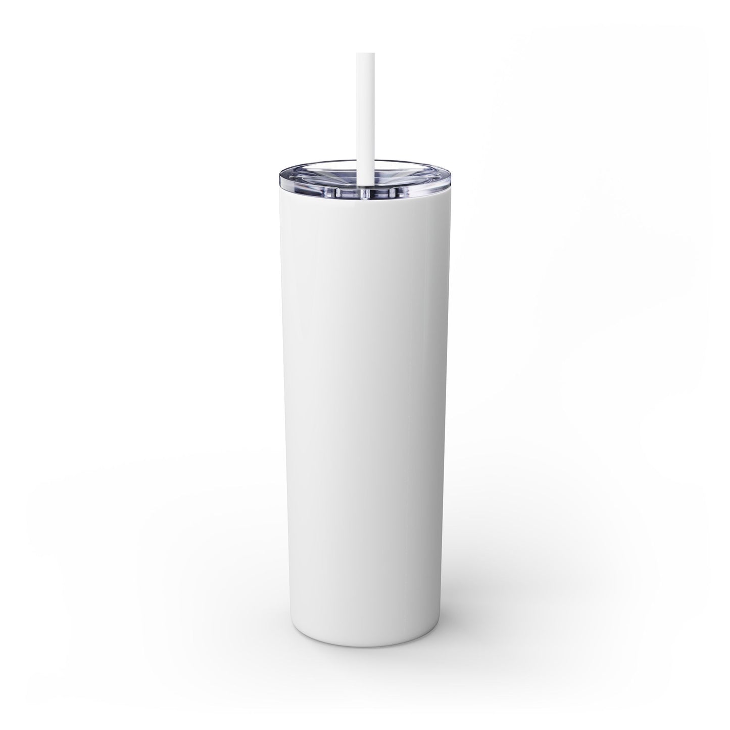 Skinny Tumbler with Straw, 20oz - Not Very Vanilla