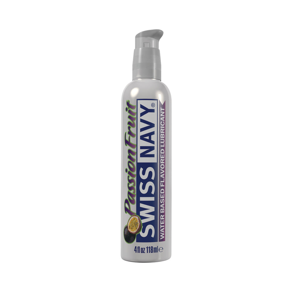 Swiss Navy Water Based Flavored Lubricant Passion Fruit 4 oz. - Not Very Vanilla