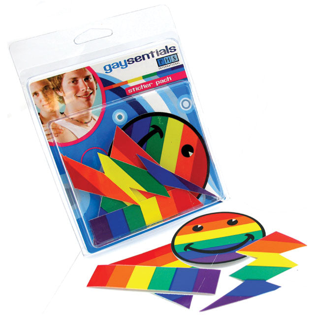 Gaysentials Assorted Sticker Pack (B) - Not Very Vanilla