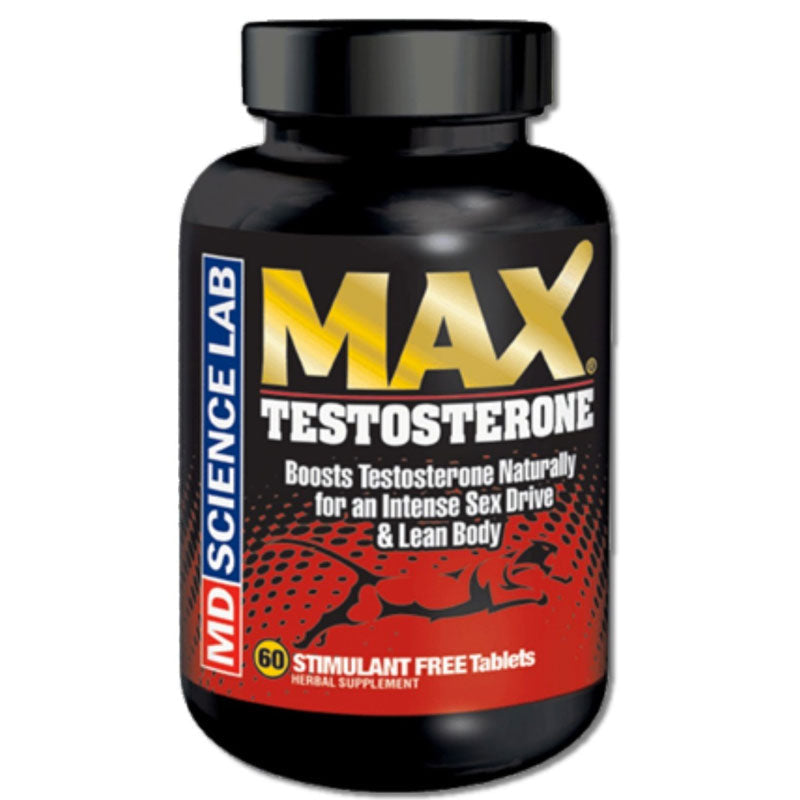 MaxTestosterone 60ct Bottle - Not Very Vanilla