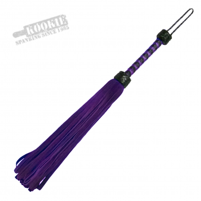 Suede Loop Flogger - special order - Not Very Vanilla