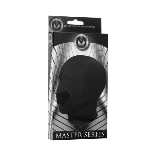 Masters Façade Spandex Hood With Mouth Hole (Black) - Not Very Vanilla