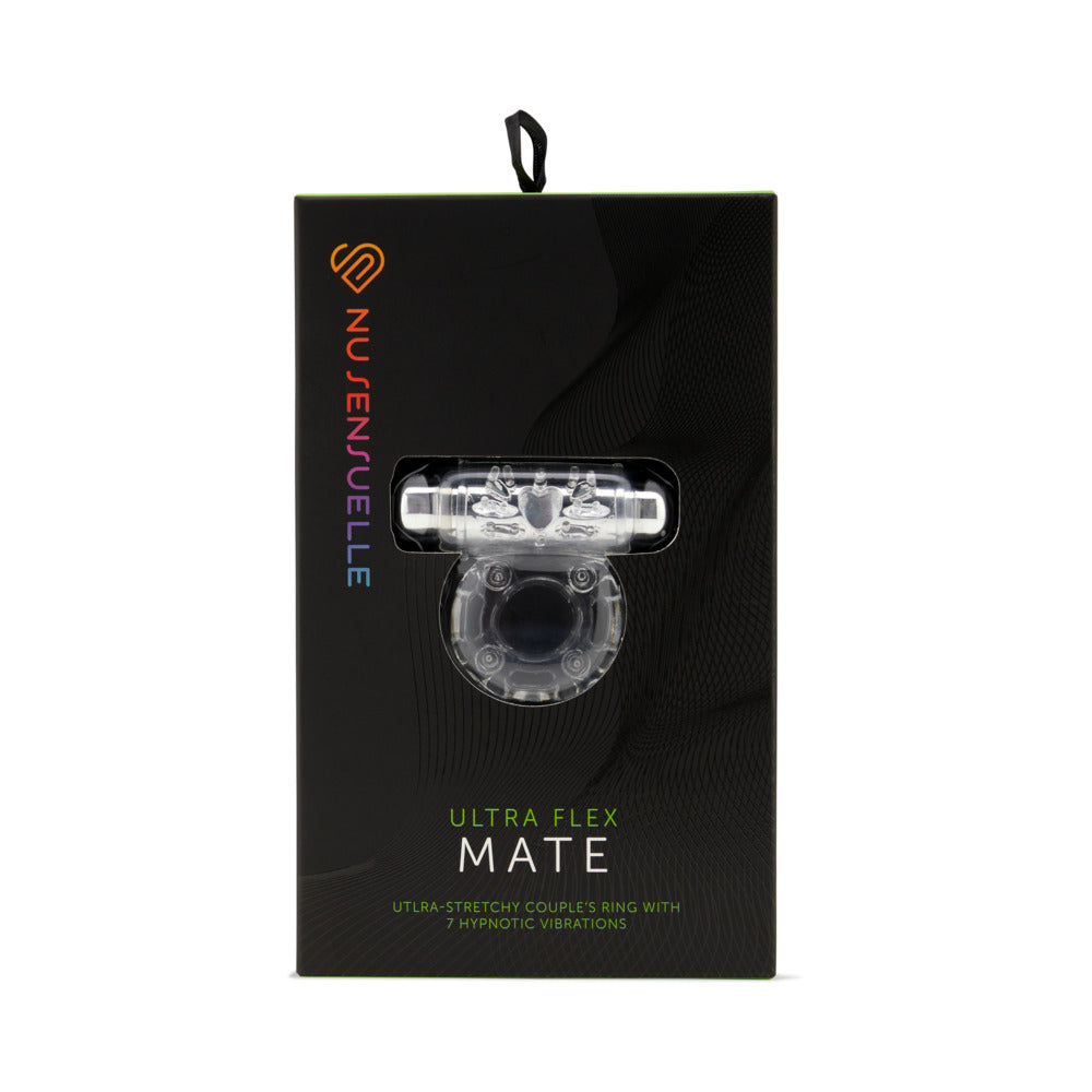 Nu Sensuelle Mate Ultra Flex Couple's Ring Clear - Not Very Vanilla