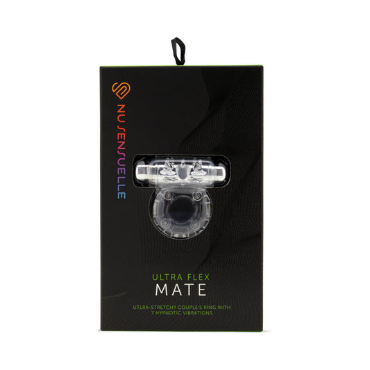 Nu Sensuelle Mate Ultra Flex Couple's Ring Clear - Not Very Vanilla