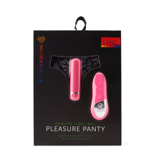 Nu Sensuelle Remote Control Pleasure Panty Pink - Not Very Vanilla