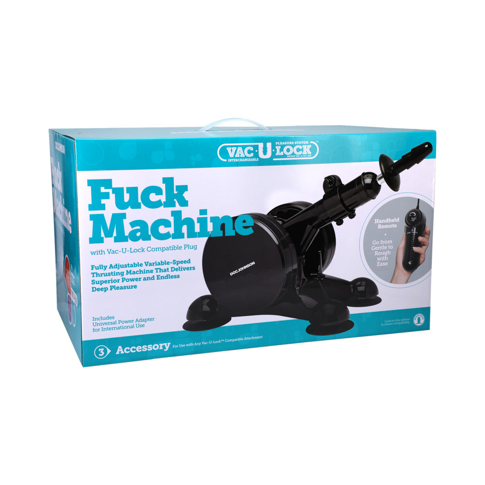 Vac-U-Lock Fucking Machine - Not Very Vanilla