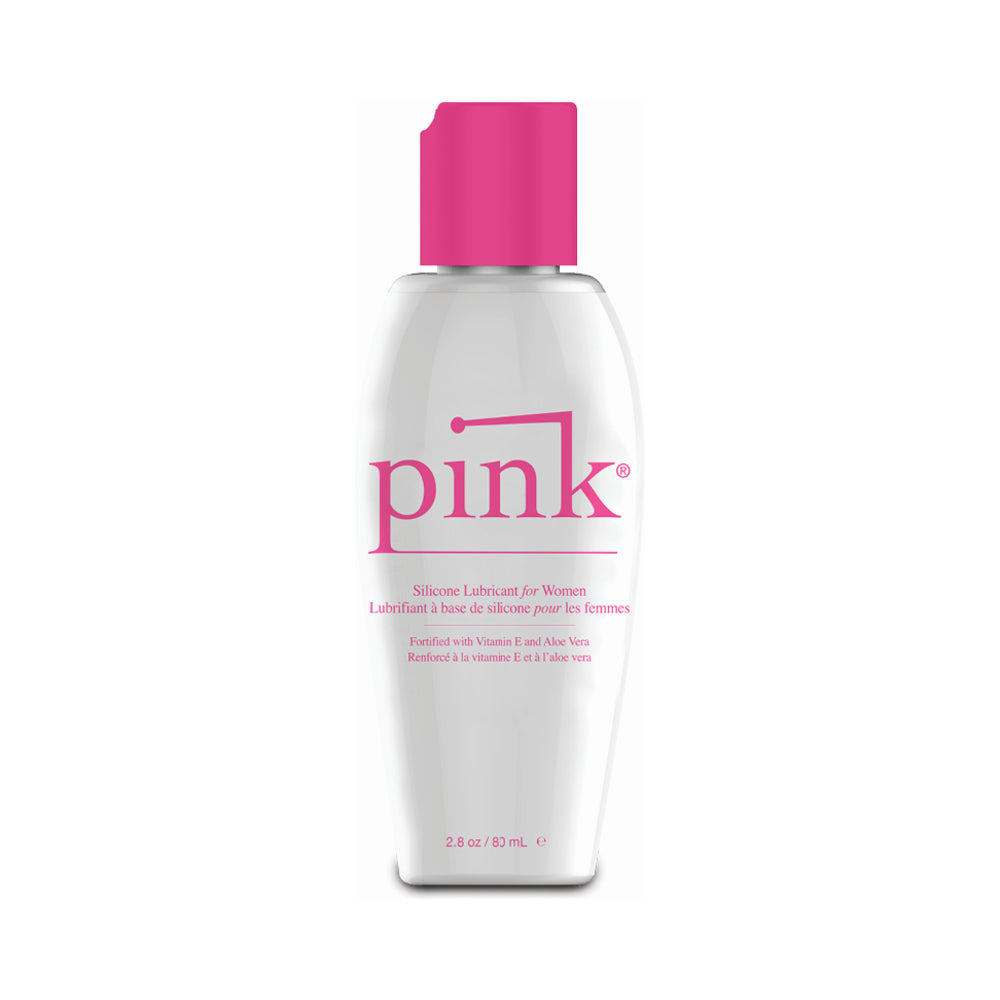 Pink Silicone Lubricant 2.8 oz. - Not Very Vanilla