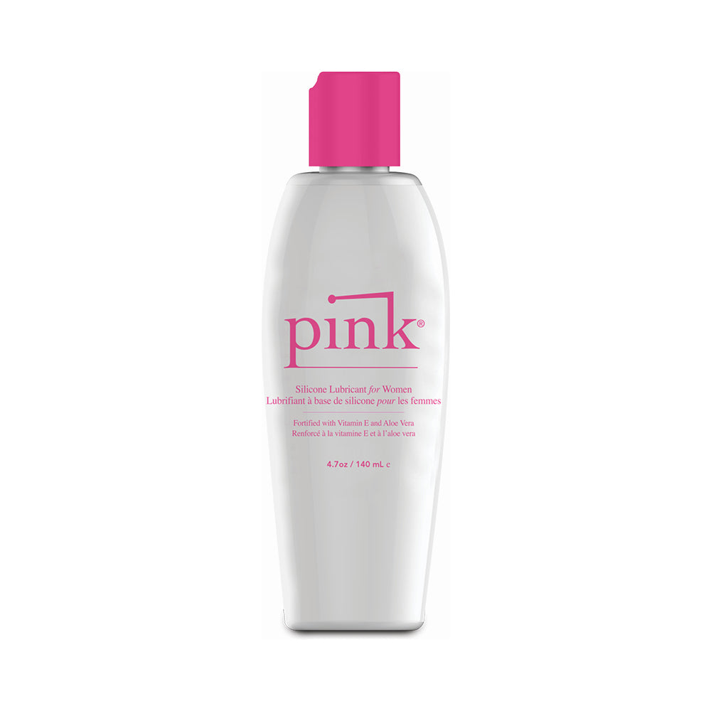 Pink Silicone Lubricant 4.7 oz. - Not Very Vanilla