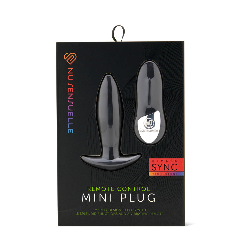 Nu Sensuelle Remote Control Mini Plug Black - Not Very Vanilla