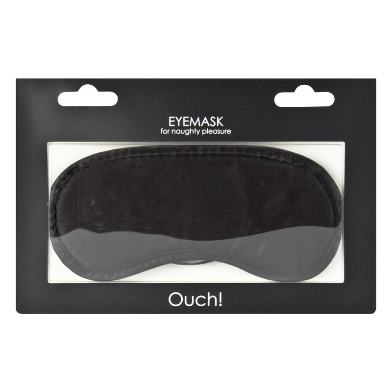 Ouch! Eye mask Blindfold Black - Not Very Vanilla