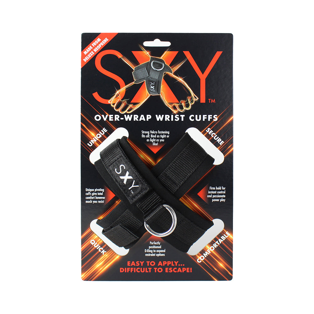 SXY Perfectly Bound Deluxe Neoprene Cross Cuffs - Not Very Vanilla