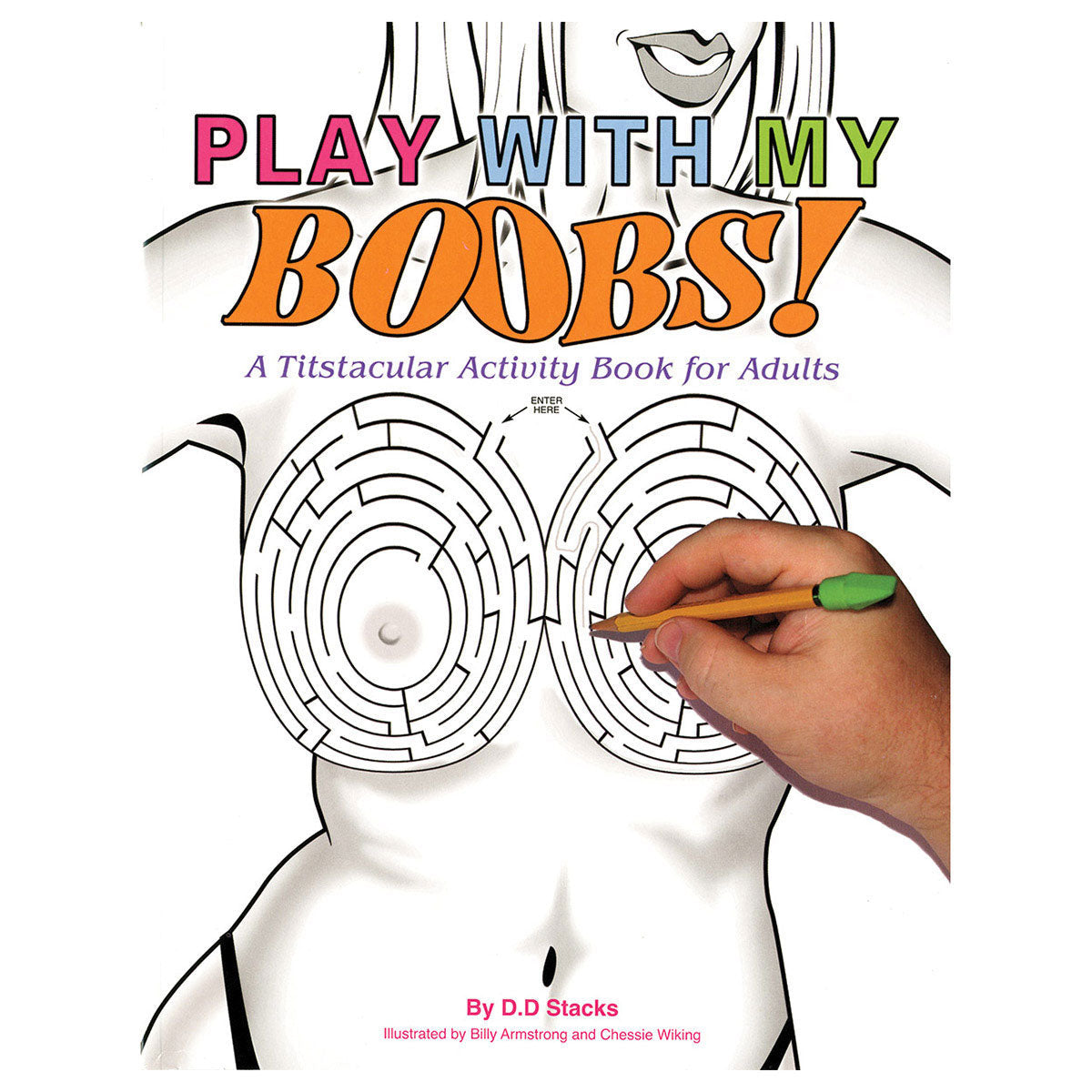 Play with My Boobs! Activity Book - Not Very Vanilla