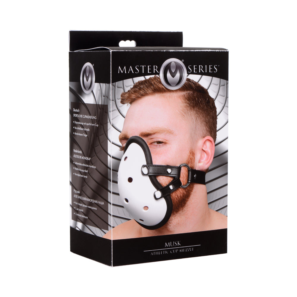 Master Series Musk Athletic Cup Muzzle - Not Very Vanilla