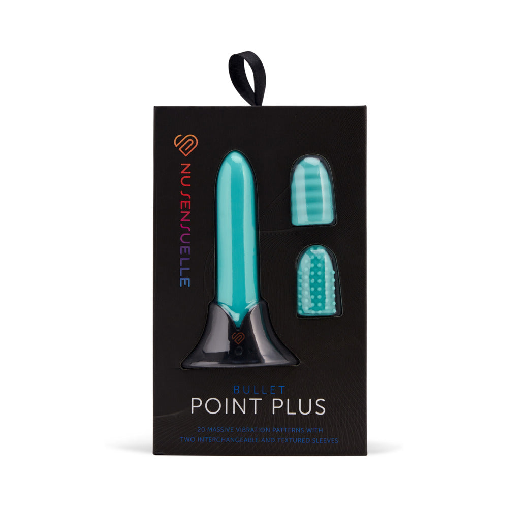 Nu Sensuelle Point Plus Bullet with Sleeves Tiffany Blue - Not Very Vanilla