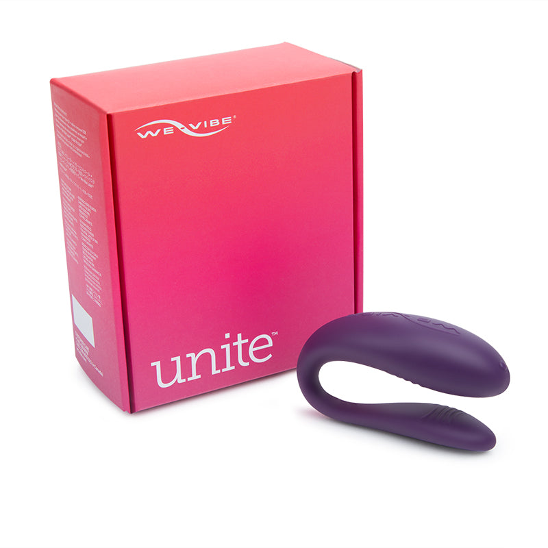 We-Vibe Unite Rechargeable Remote-Controlled Silicone Classic Couples Vibrator Purple - Not Very Vanilla