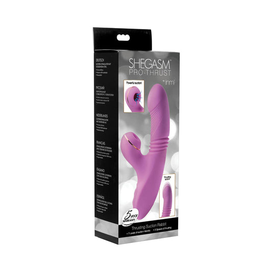 Inmi-Shegasm Thrusting Suction Rabbit - Not Very Vanilla