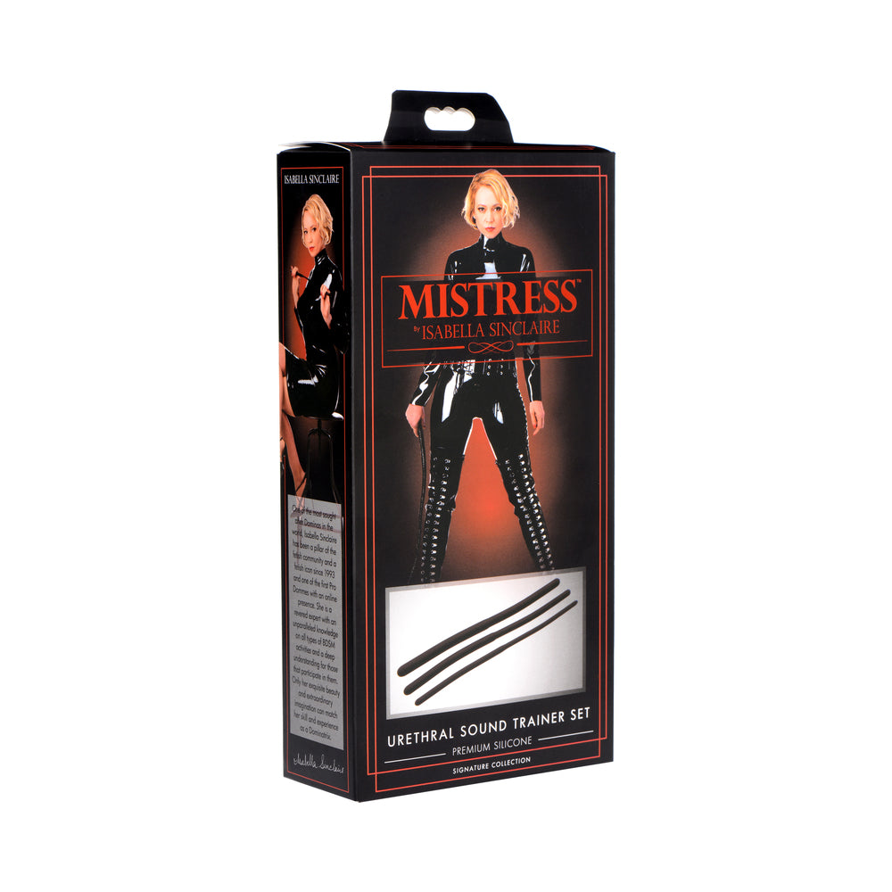 Mistress Isabella Silicone Urethral Sounds - Not Very Vanilla