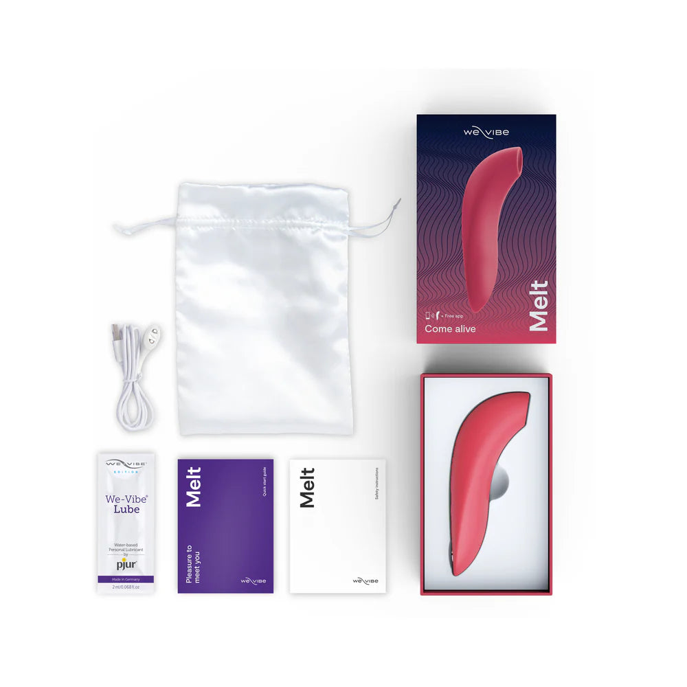 We-Vibe Melt Rechargeable Silicone Pleasure Air Clitoral Stimulator