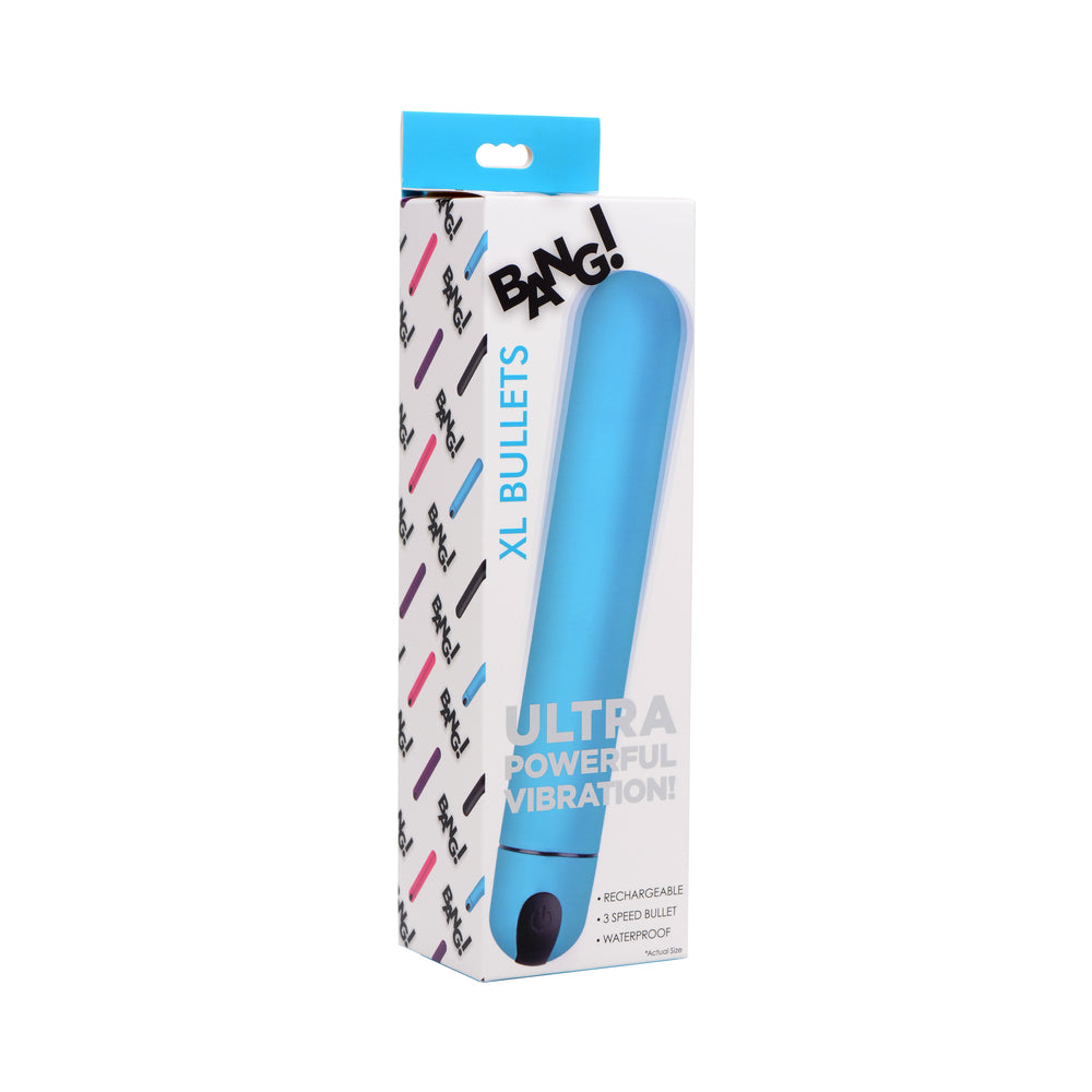 BANG! XL Bullet Vibrator Blue - Not Very Vanilla