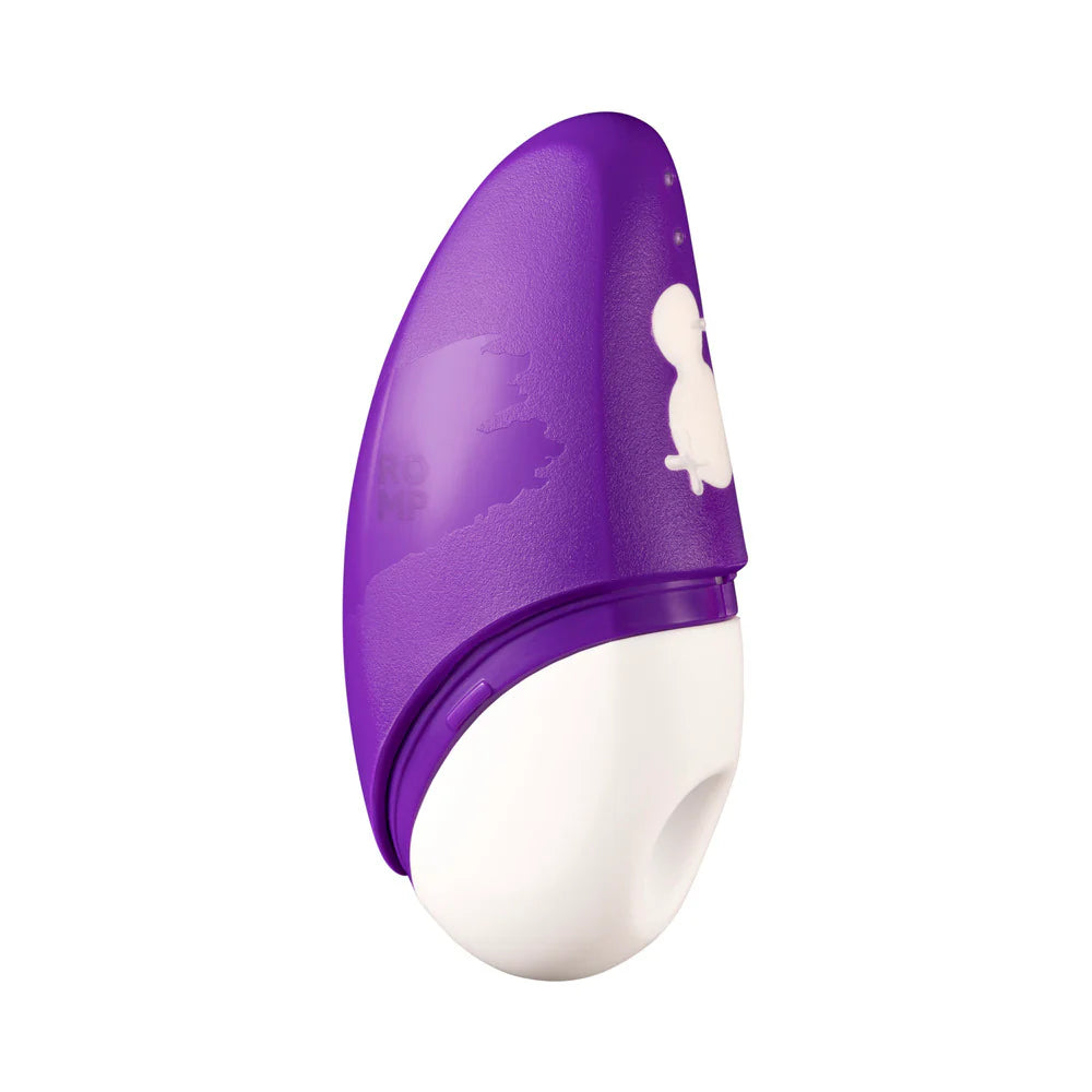 Buy the ROMP Free Rechargeable Silicone Pleasure Air Clitoral Vibrator Purple