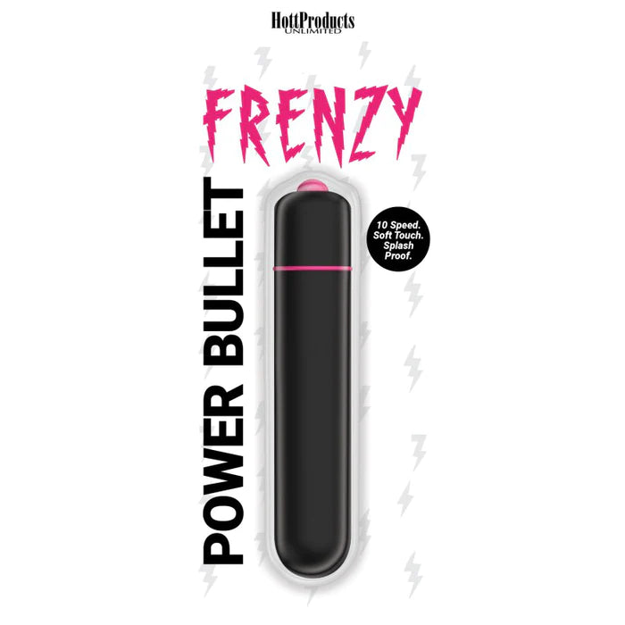 Frenzy - Power Bullet- Black - Not Very Vanilla