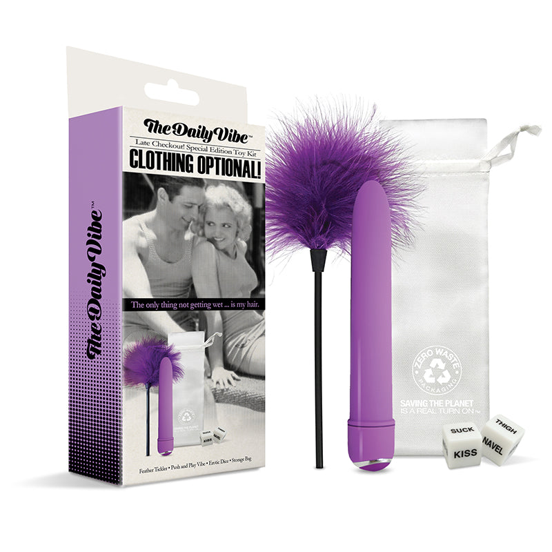 The Daily Vibe Special Edition Toy Kit - Clothing Optional - Not Very Vanilla