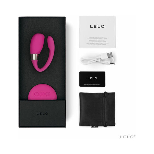 LELO TIANI 3 Rechargeable Dual Stimulation Couples Vibrator With Remote Cerise - Not Very Vanilla