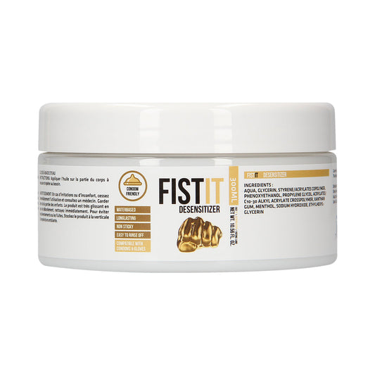 Fist It Numbing Water-Based Fisting Lube 300ml / 10.56 oz. - Not Very Vanilla