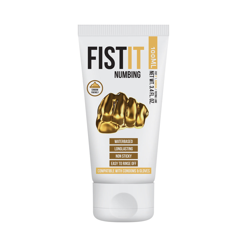 Fist It Numbing Water-Based Fisting Lube 100ml / 3.4 oz. - Not Very Vanilla