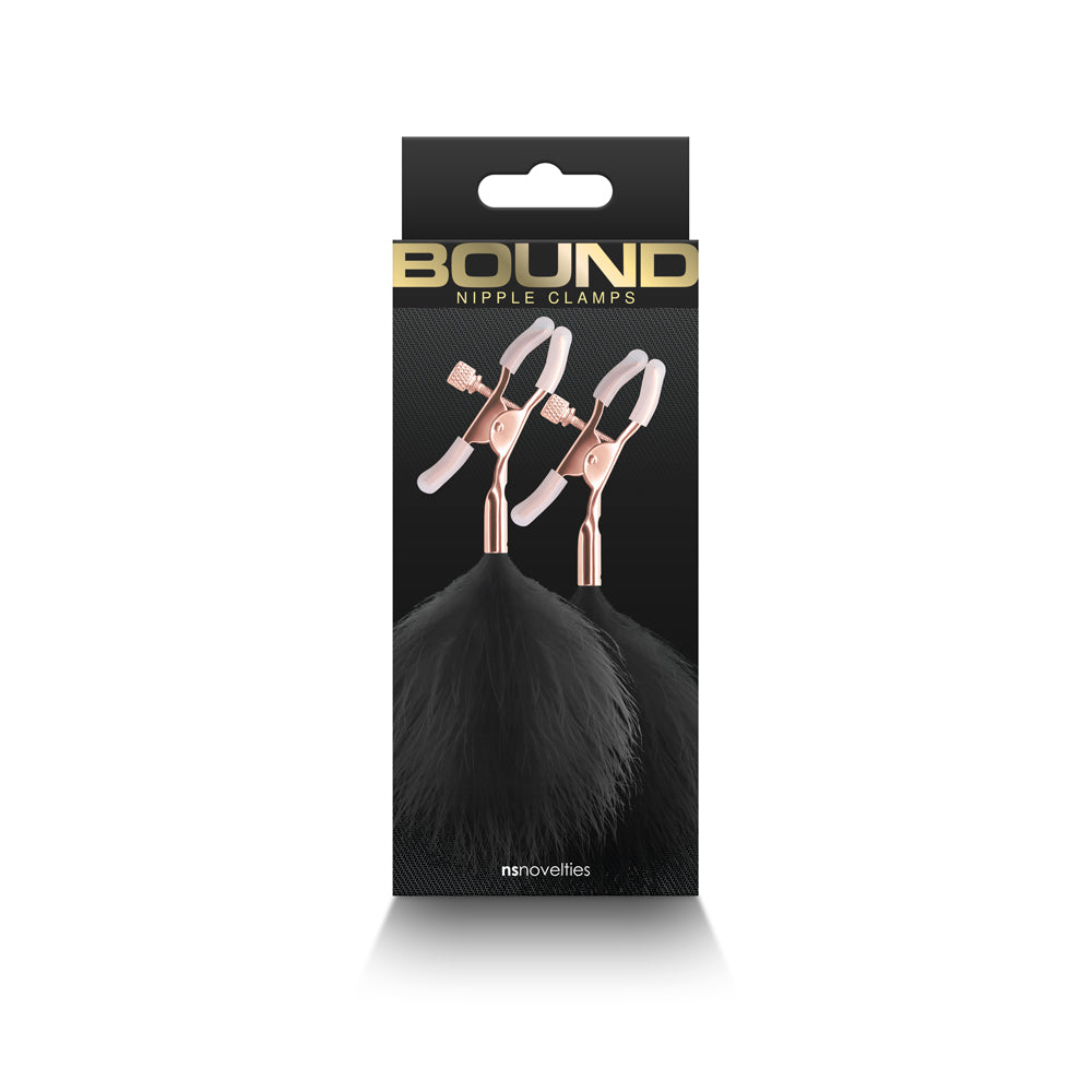 Bound Nipple Clamps F1 Black - Not Very Vanilla