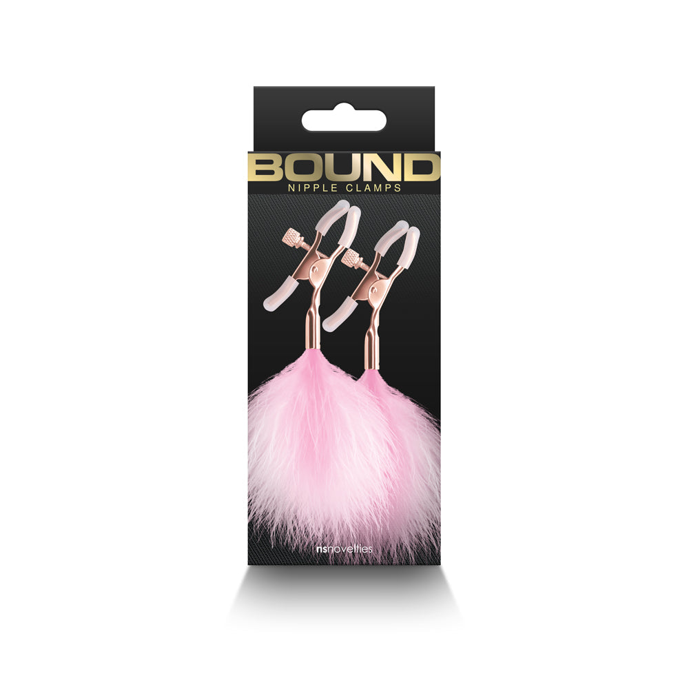 Bound Nipple Clamps F1 Pink - Not Very Vanilla