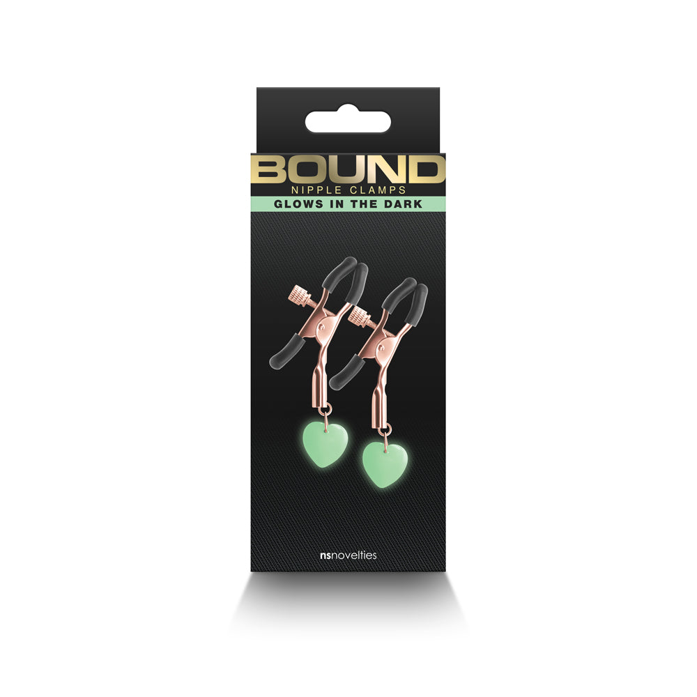 Bound Nipple Clamps G3 Rose Gold - Not Very Vanilla