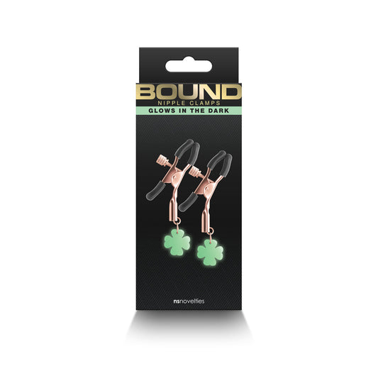 Bound Nipple Clamps G4 Rose Gold - Not Very Vanilla