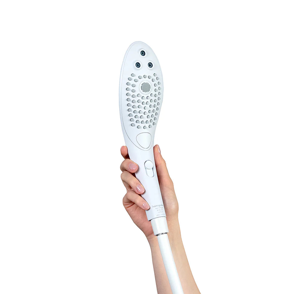 Womanizer Wave Shower Head Masturbator White - Not Very Vanilla