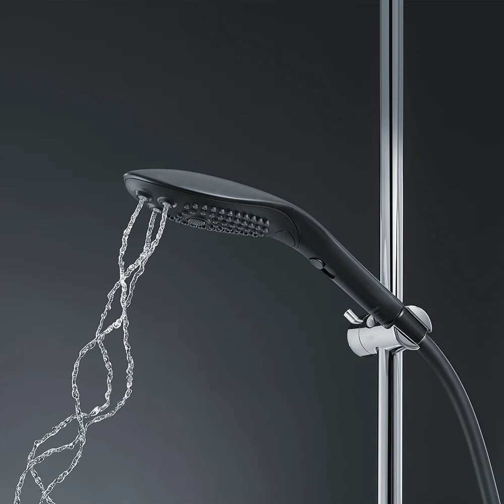 Womanizer Wave Shower Head Masturbator Black - Not Very Vanilla