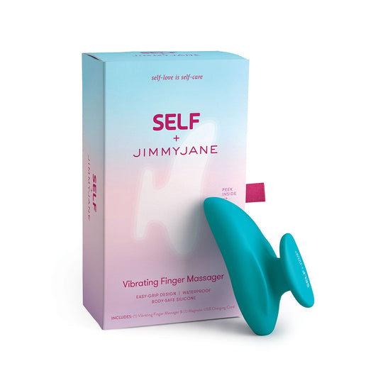 SELF + JIMMYJANE Vibrating Finger Massager - Not Very Vanilla