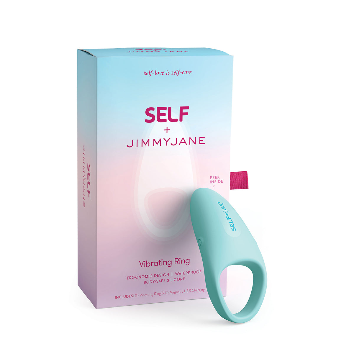 SELF + JIMMYJANE Vibrating C-Ring - Not Very Vanilla