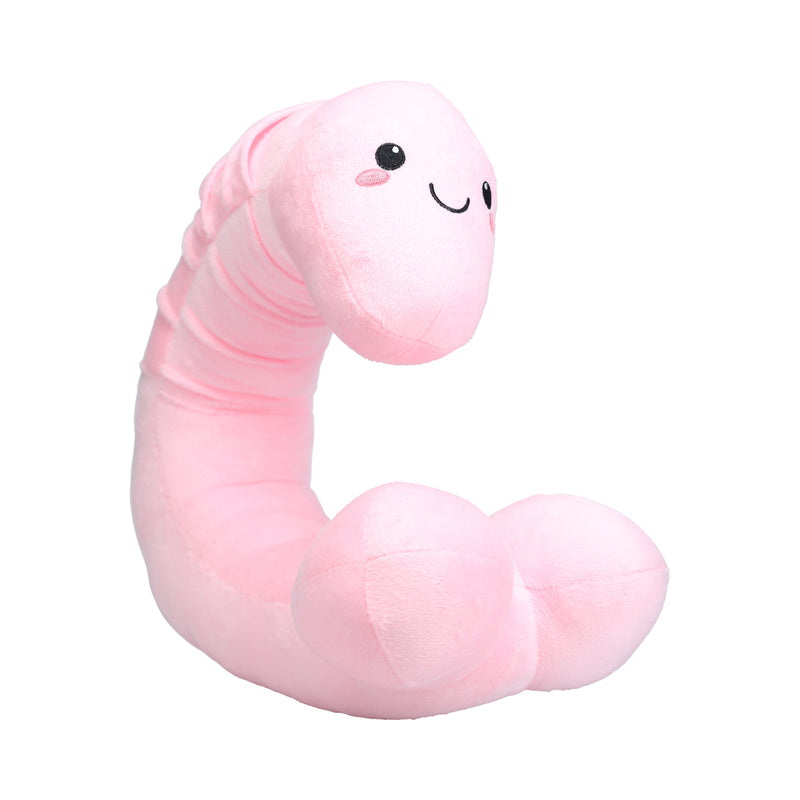 Shots Penis Neck Pillow Plushie Pink - Not Very Vanilla