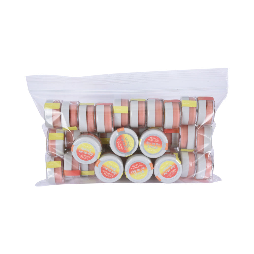 Jelique Nipple Nibblers Cocktail Pleasure Balm 3g Sex On The Beach Bulk Bag 36pc - Not Very Vanilla