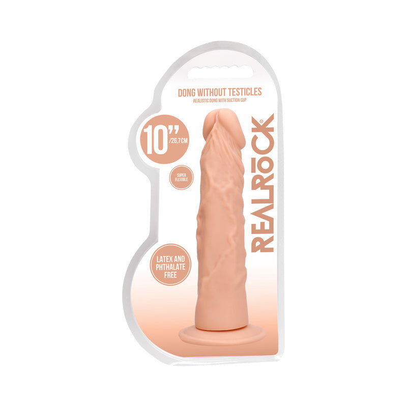 RealRock Skin 10 in. Dildo Beige - Not Very Vanilla