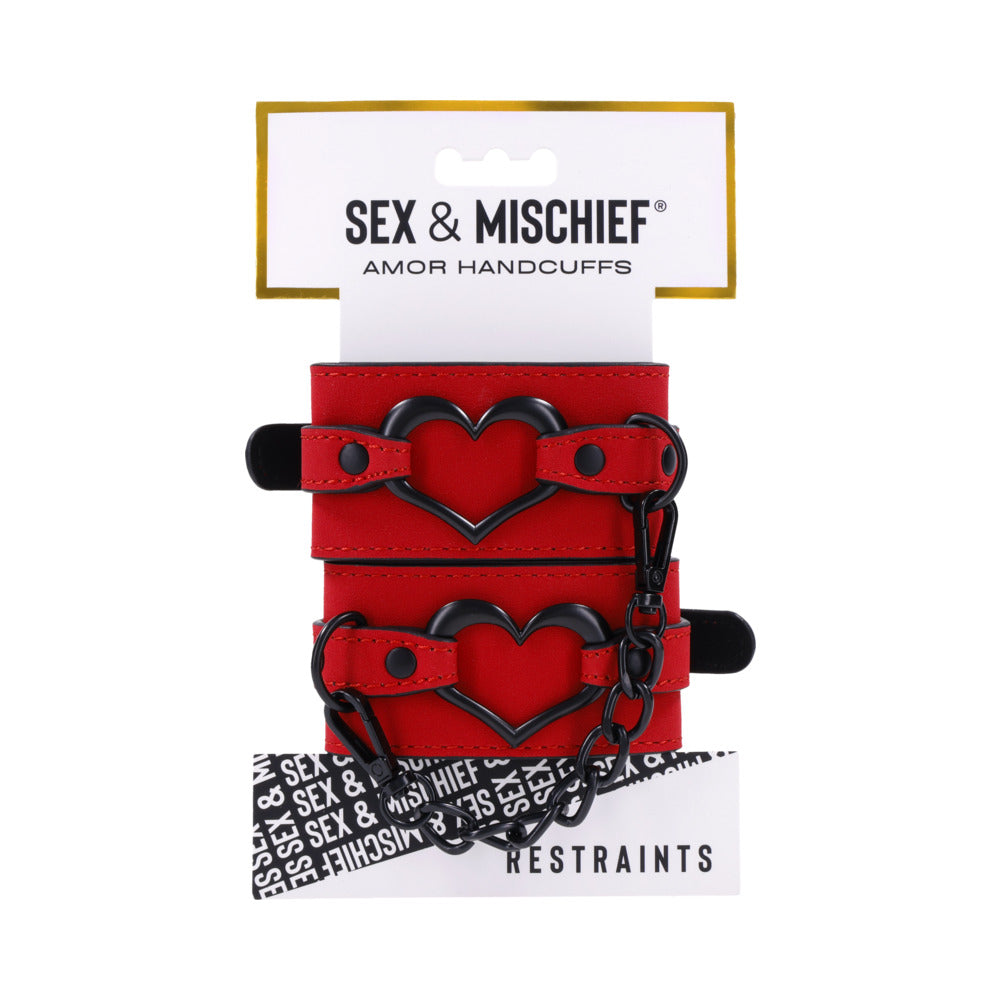 Sportsheets Sex & Mischief Amor Handcuffs - Not Very Vanilla