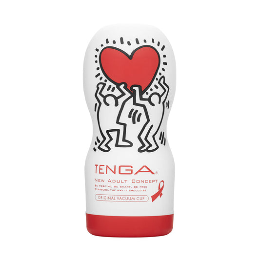 Tenga Keith Haring Original Vacuum Cup - Not Very Vanilla