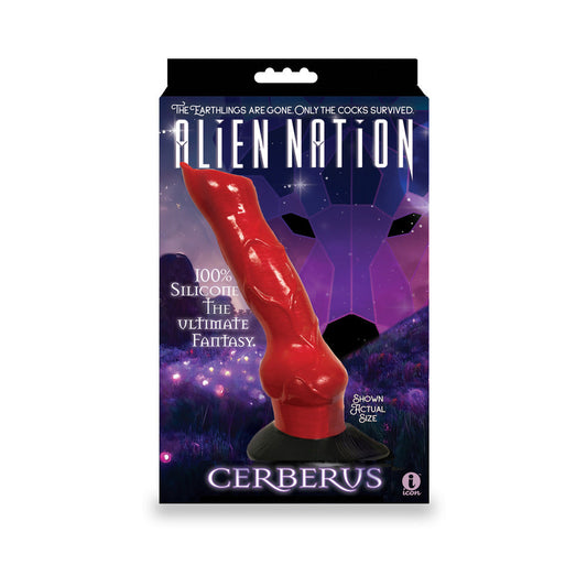 AlienNation Cerberus 8 in. Silicone Dildo - Not Very Vanilla